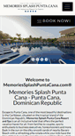 Mobile Screenshot of memoriessplashpuntacana.com